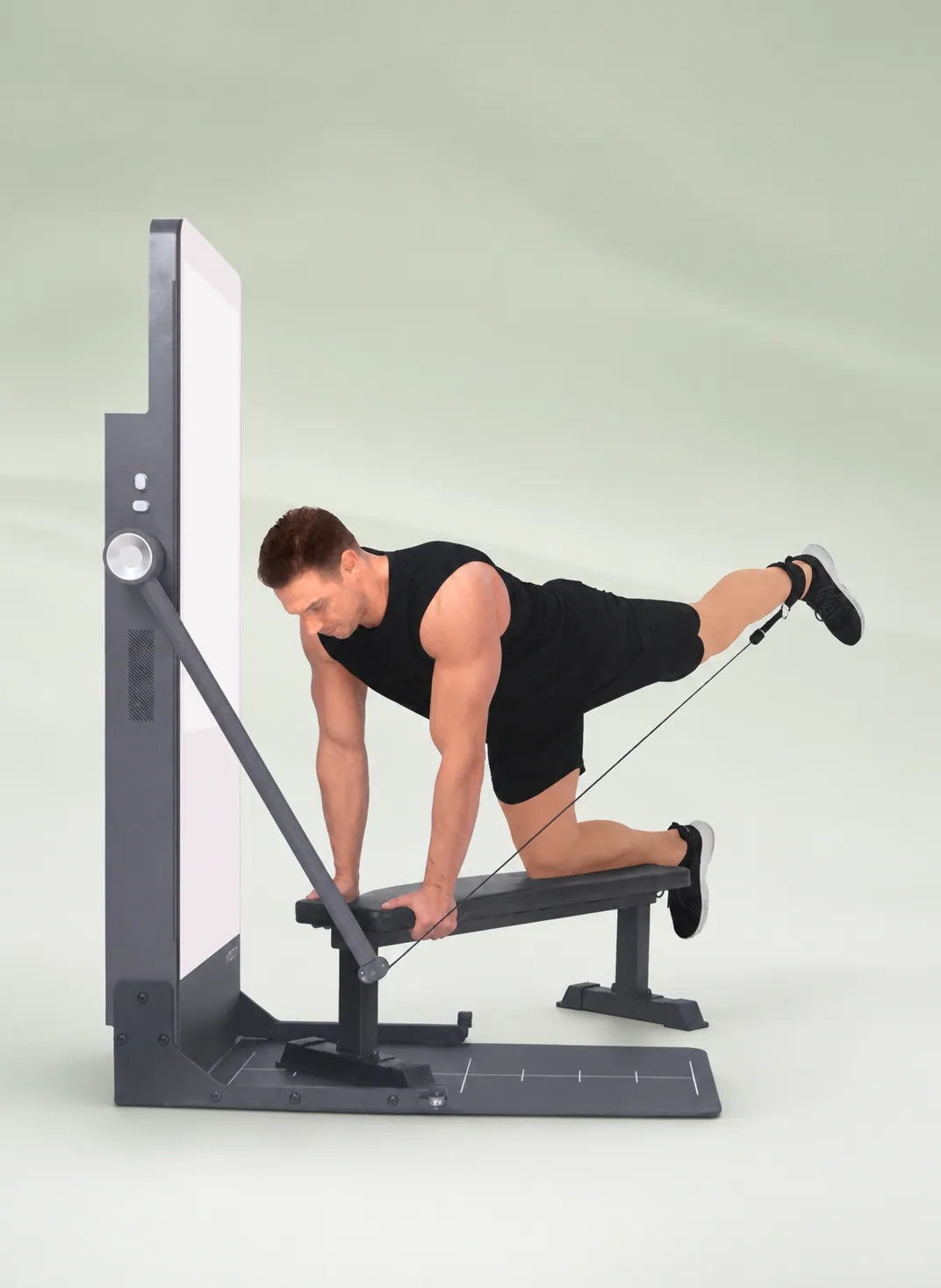 Kneeling Cable Kickback